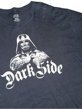 Star Wars Darth Vader T Shirt Large Black Port & Company Dark Side Graphic Tee⁠